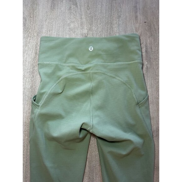 Lululemon NWOT Invigorate High-Rise Tight 25" Vista Green Size 4 - Picture 5 of 6